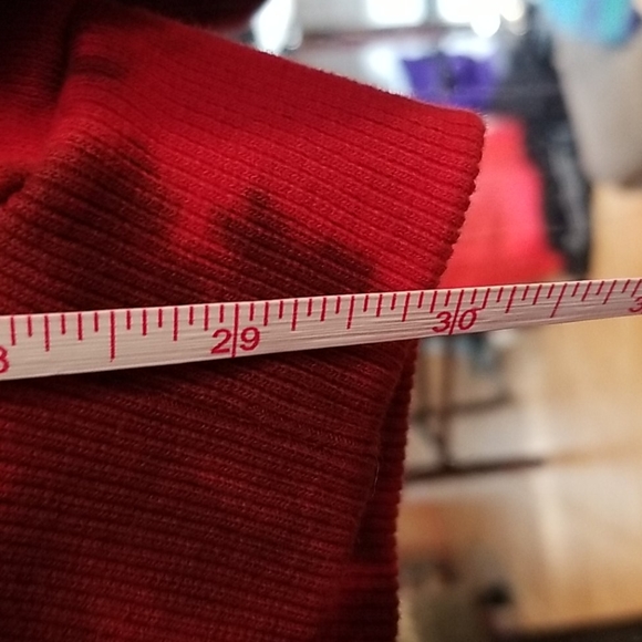 NA-KD Tie dye red oversize pullover hoodie M - Picture 8 of 10